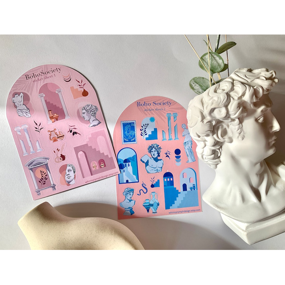 Cartoon Stickers Custom Printing Promotional Die Cut Scrapbook Character Decorative Cartoon Sticker
