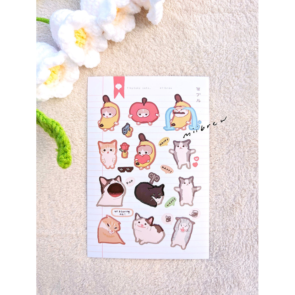 Cartoon Stickers Custom Printing Promotional Die Cut Scrapbook Character Decorative Cartoon Sticker