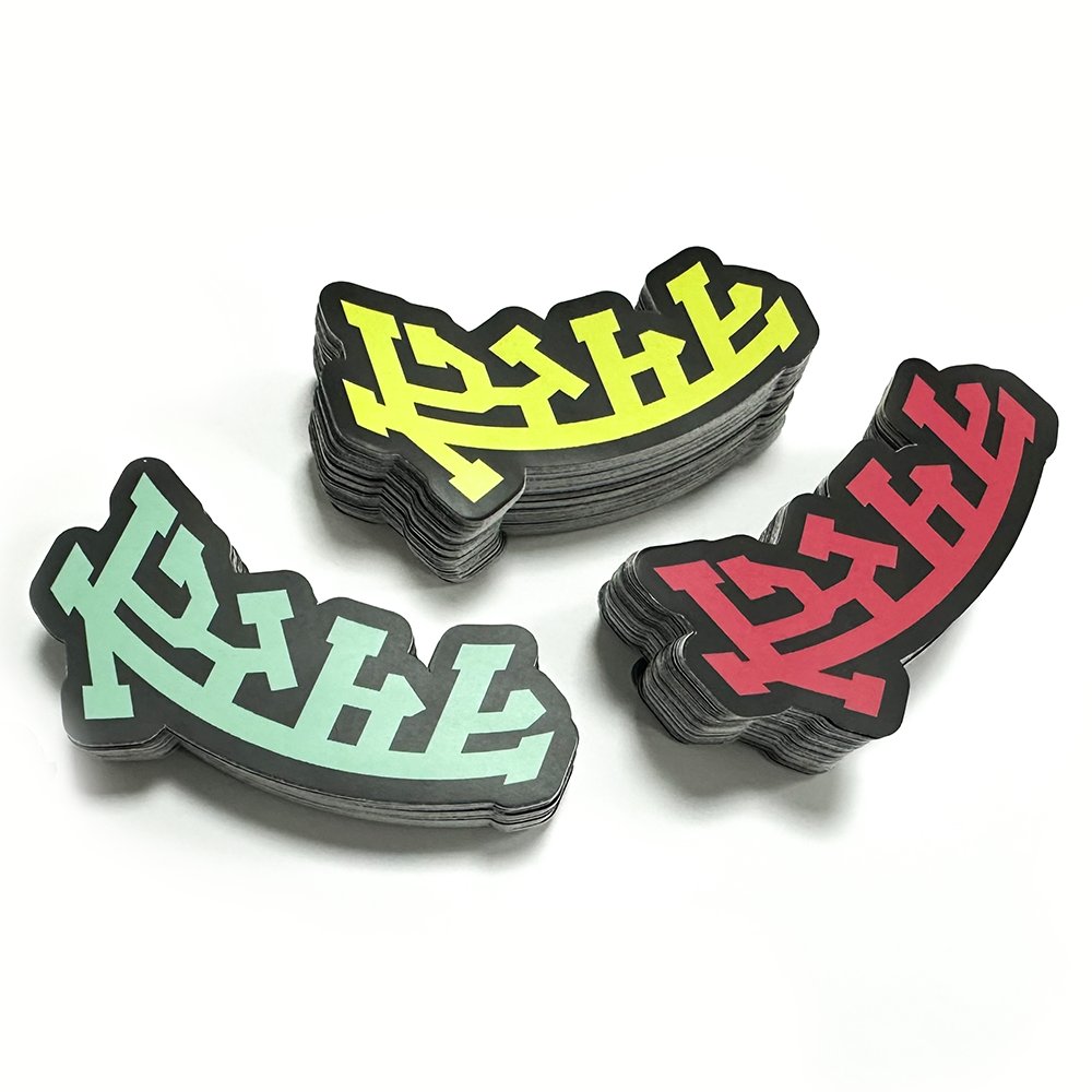 Cartoon UV Protection Waterproof Vinyl Sticker Paper Adhesive Custom Die Cut Adhesive Logo Sticker Die Cut Sticker Vinyl