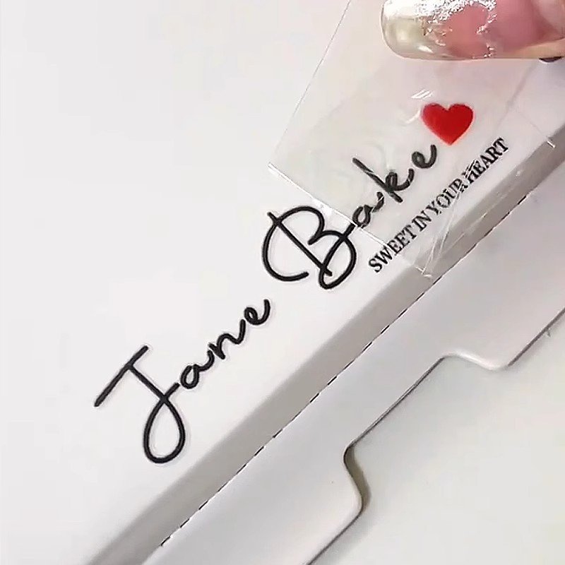 Custom DIY crystal label UV cold stick transfer printing logo Suitable for water bottles laptop Gift decoration.