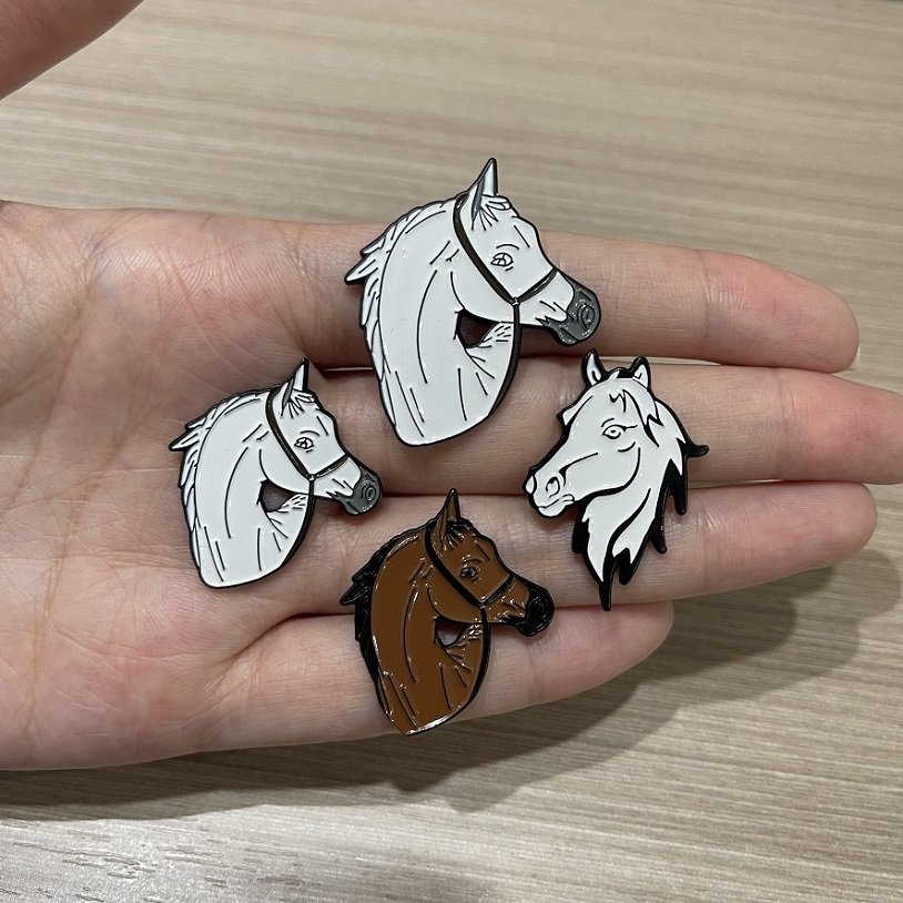 Custom Design Soccer Football Club Sports Lapel Pin Badge Metal Sticker For Phone Case Metal Crafts