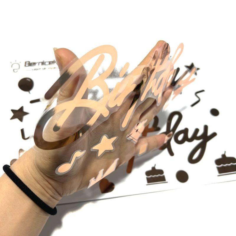 Wholesale High Quality Durable Transparent Clear Label Sticker Logo Printing Sticker