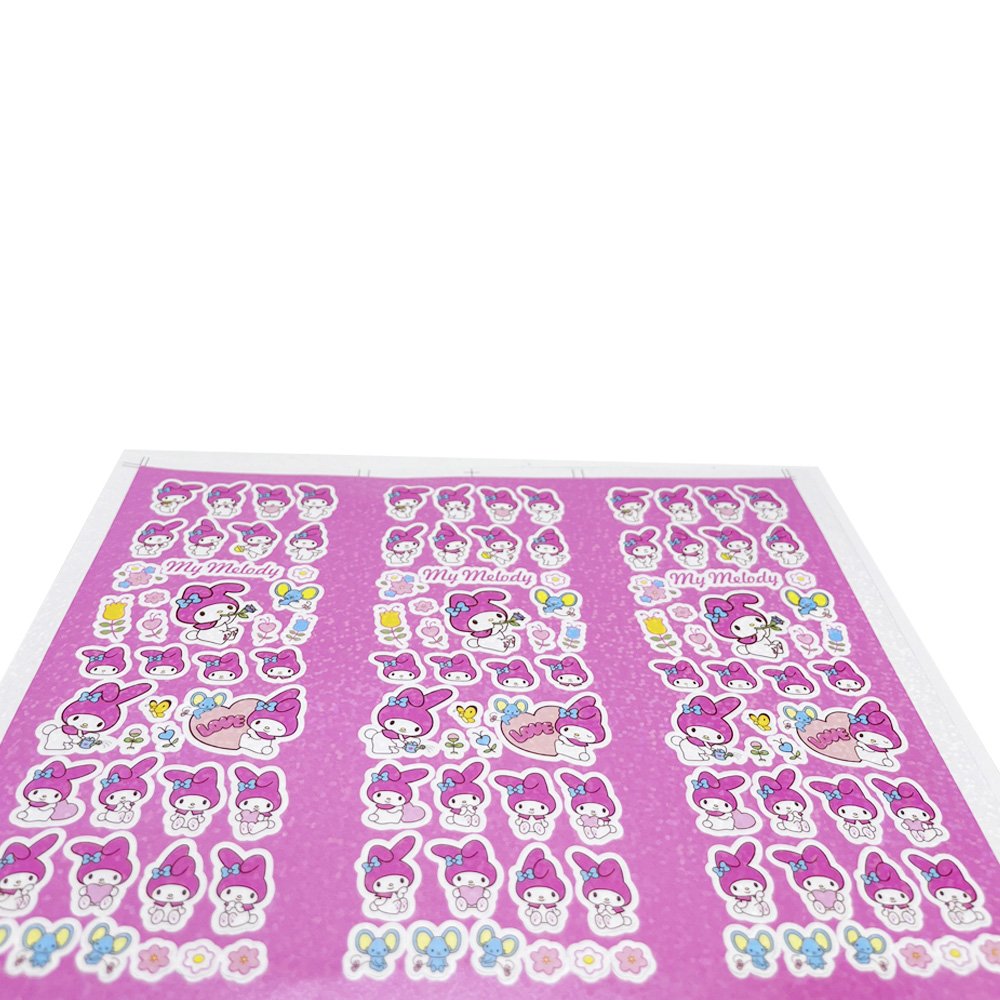 Cute girl heart cartoon animal sticker self-adhesive set pudding dog ledger decoration