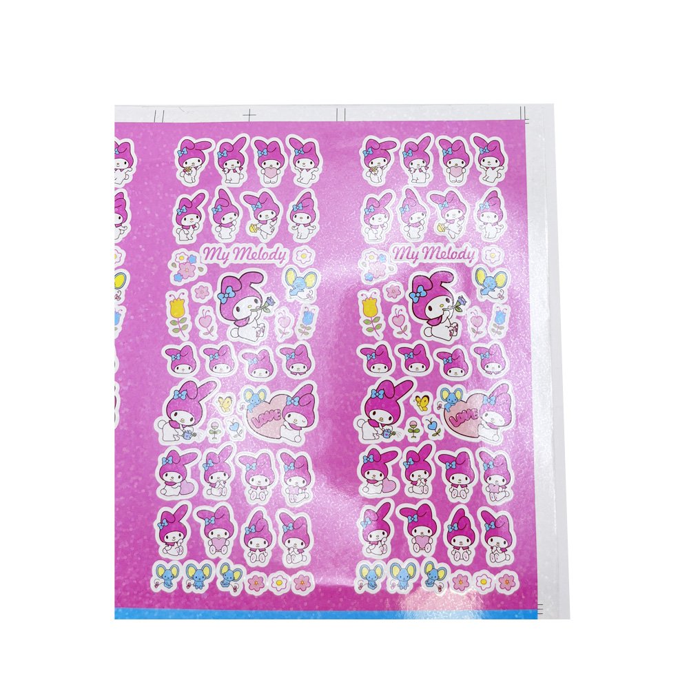 Cute girl heart cartoon animal sticker self-adhesive set pudding dog ledger decoration