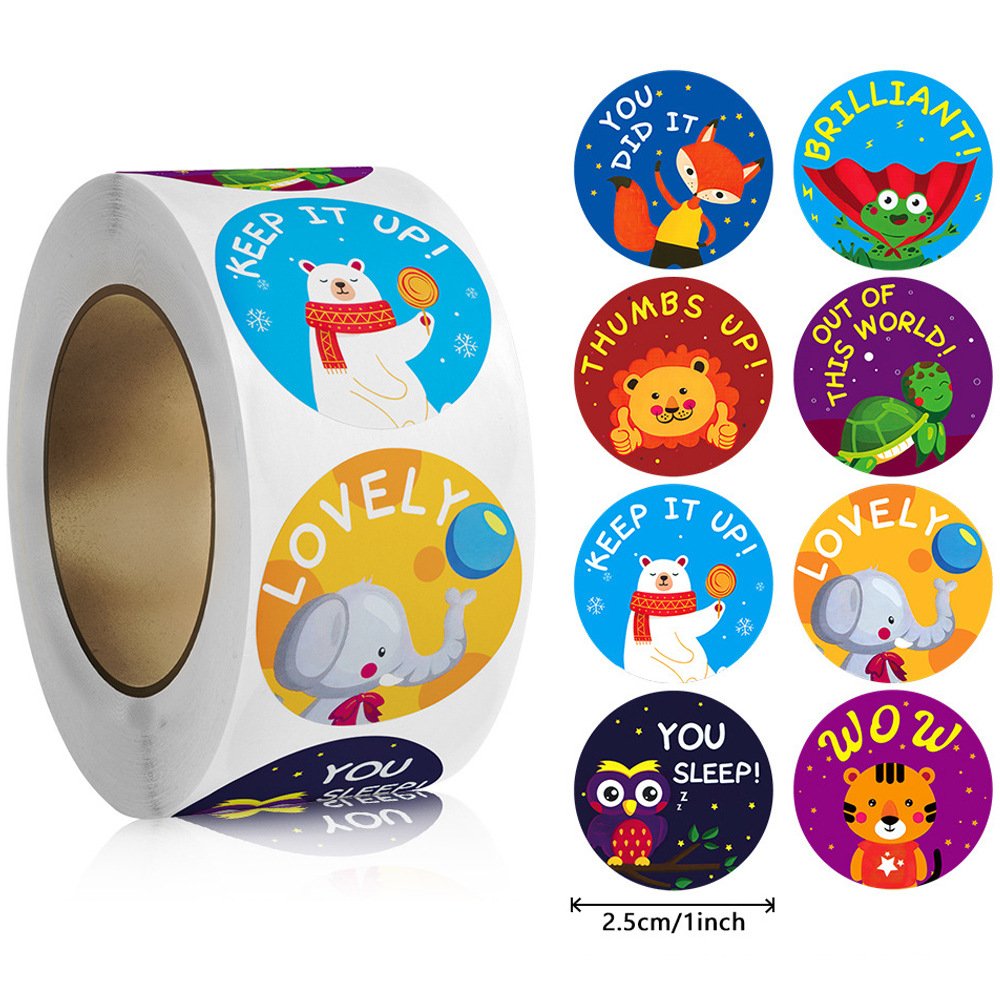 Factory Direct Sales Cartoon Children's Stickers Encourage Stickers Laptop Water Cups Diy Graffiti Stickers Decorate Guitar