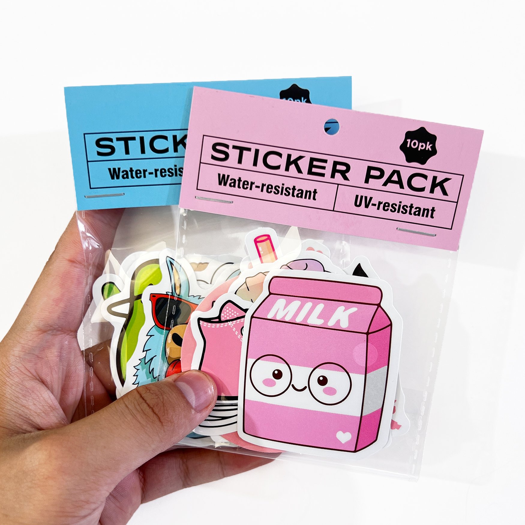 Custom Printing Die Cut Stickers Waterproof Vinyl Stickers Adhesive PVC Labels Sticker