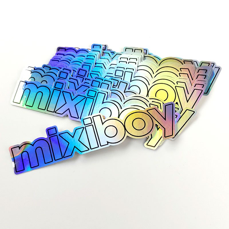 Promotion Vinyl Custom Decorative Die Cut Sticker Printed Synthetic Cartoon Die Cut Customize Logo Sticker
