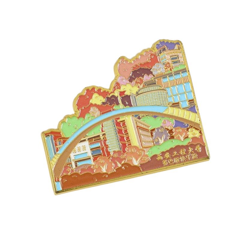 Customizable Factory Metal Pins in Iron Zinc Plated Techniques for Sports Fashion Anime Love & Logo Souvenirs & Gifts Christmas