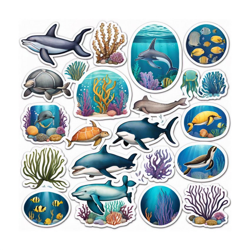 100 PCS Water Bottle Free Stickers for Kids Teens, Vinyl Home Decoration PVC Sticker Cartoon Sticker