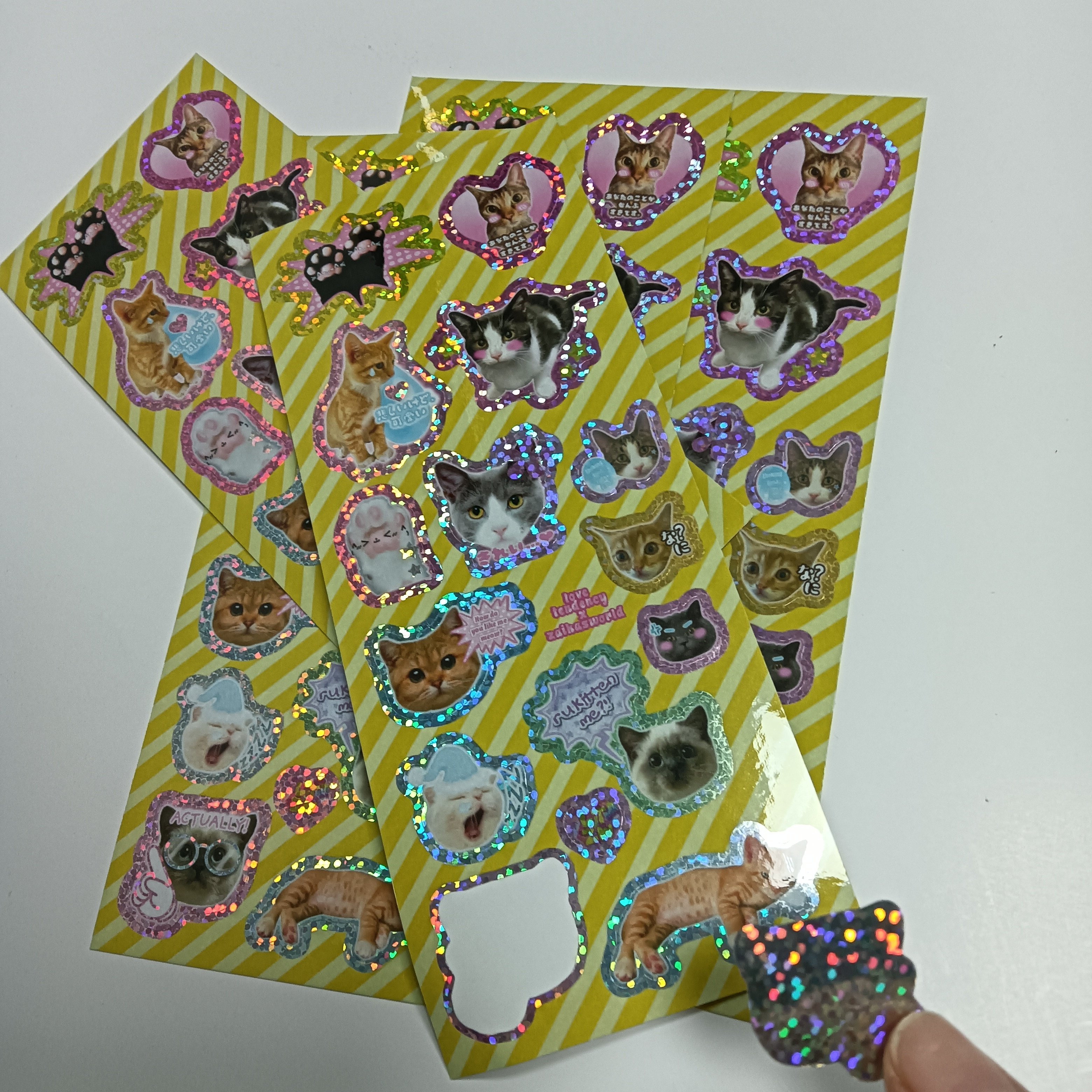 Custom cute car cartoon stickers kiss cut stickers labels decal with high quality for kids on book outside