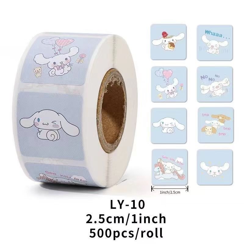 The latest stock cartoon design sticker wholesale anime cute sealing stickers