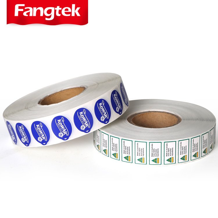 Eco-friendly Removable Labels for Fruit with Custom Size Self Adhesive Fruit Label Customized stcicker Size