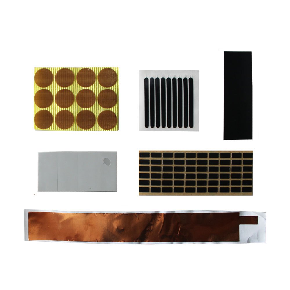 Custom Die Cut Shielding Strip EMI Conductive Copper Foil Stickers Acrylic Hot Melt Adhesive Tape Sheets Strips for Masking
