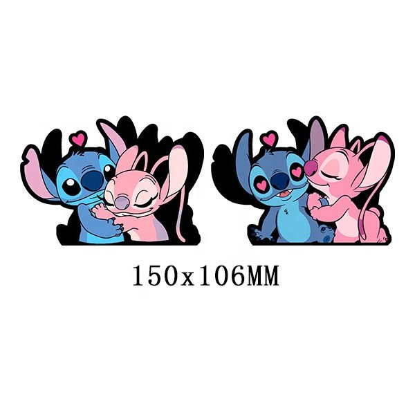 Stitch sticker For Kids Teenager Attractive 3d Sticker Waterproof Decals for cell phone 3D Anime Motion phone Stickers