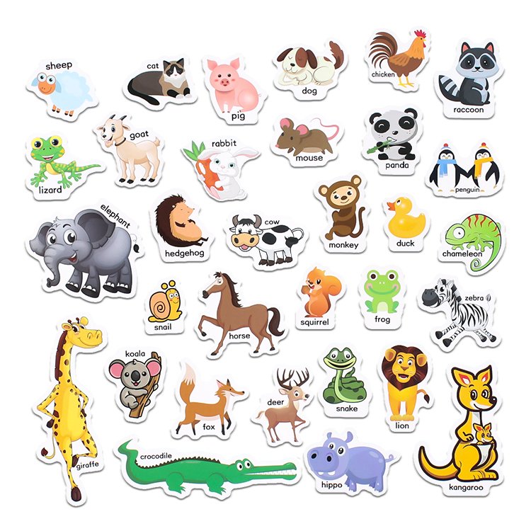 Cute Cartoon Anime Reusable Sticker Album for Collecting, Small Activity Album with 30 Puffy Stickers to Start