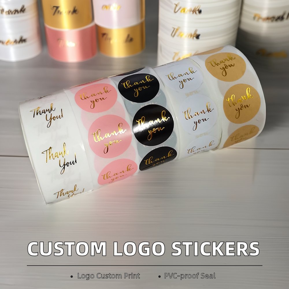 elf-adhesive label sticker custom industry certification, transparent PVC metal sticker cartoon logo sticker