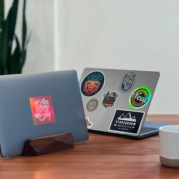Custom vinyl sticker waterproof adhesive sticker PVC logo sticker