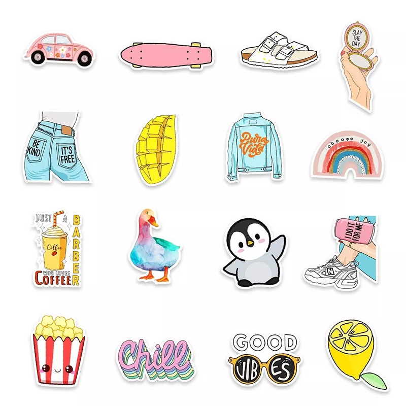 CS custom Good Price New Product Sticker Cartoon Stickers