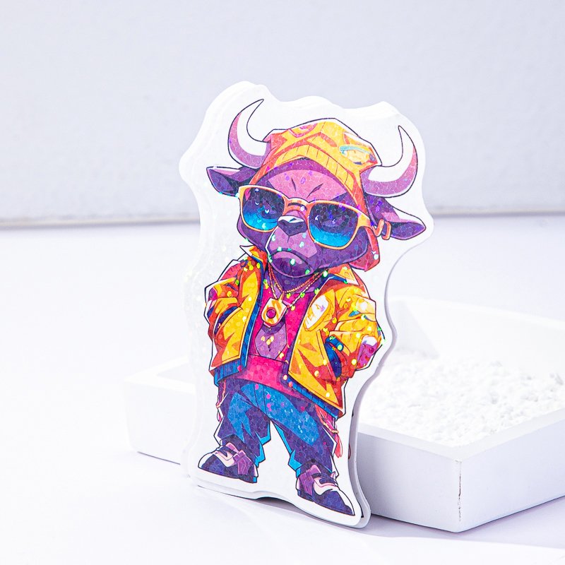 Custom Kiss Cut Pvc Stickers Sheet Adhesive reusable Stickers Cartoon Letters Waterproof Kiss Cut Stickers Sheet