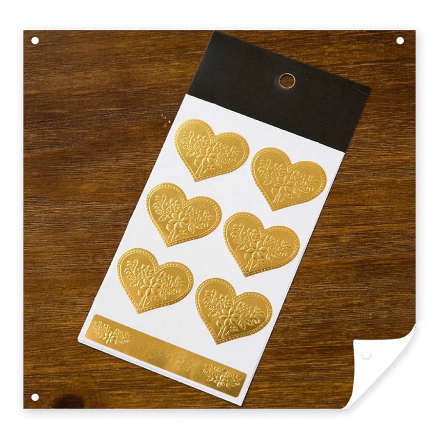 Custom Creative Retro Relief Adhesive Sticker Three-Dimensional Three-Dimensional Gift Packaging Labels Envelope Sealing Paste