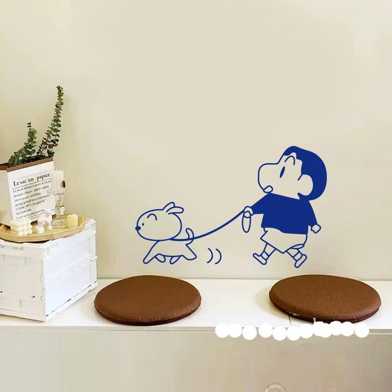 Creative New Home Kitchen Wall Stickers Cute Chef Cartoon Refrigerator Coffee Decals PVC Home Decoration Removable Restaurant