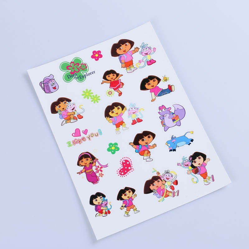 Hot Selling Custom Size Color cartoon stickers car stickers decorate sticker for Gift