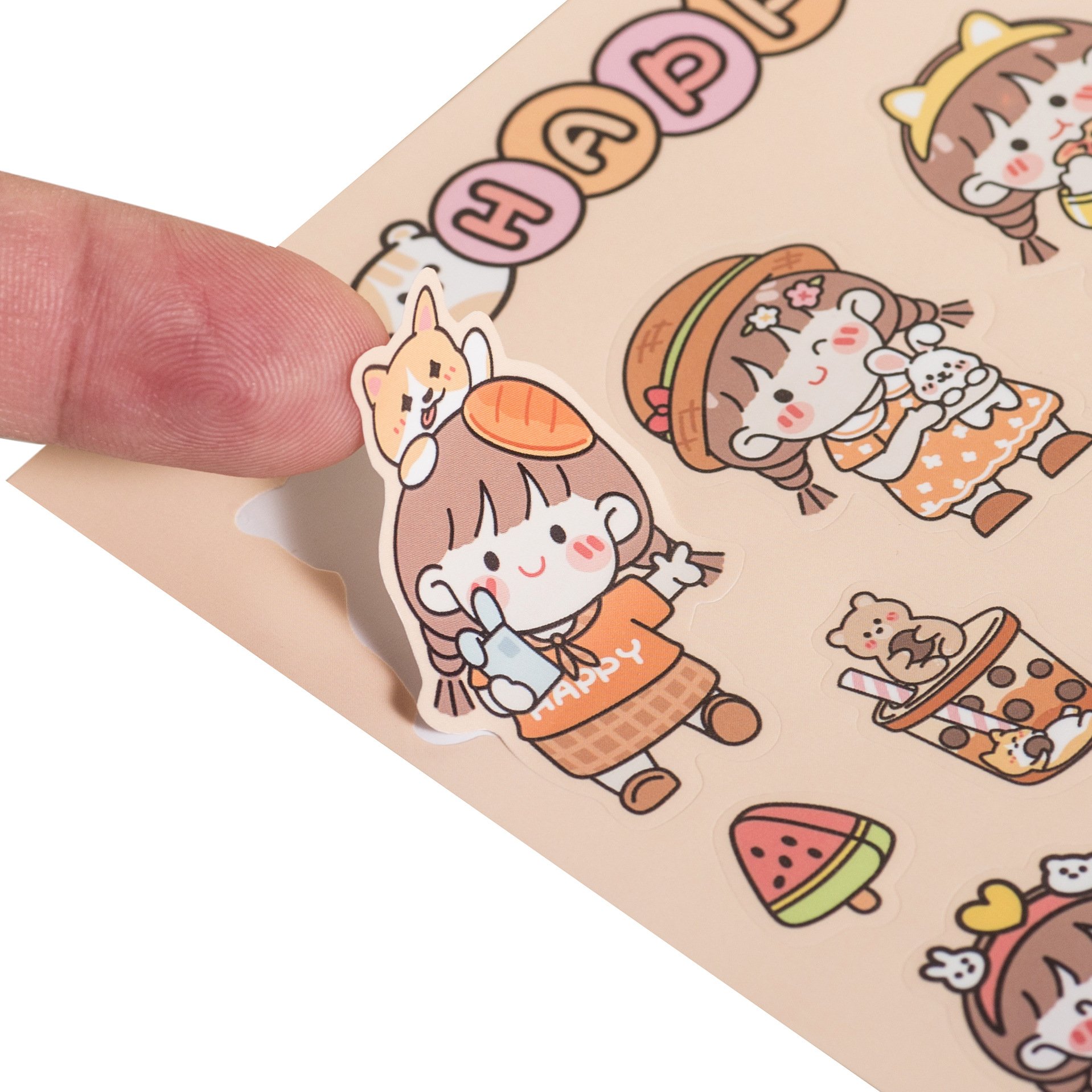 2022 hot selling popular High quality uv proof custom stickers stickers custom design vinyl sticker