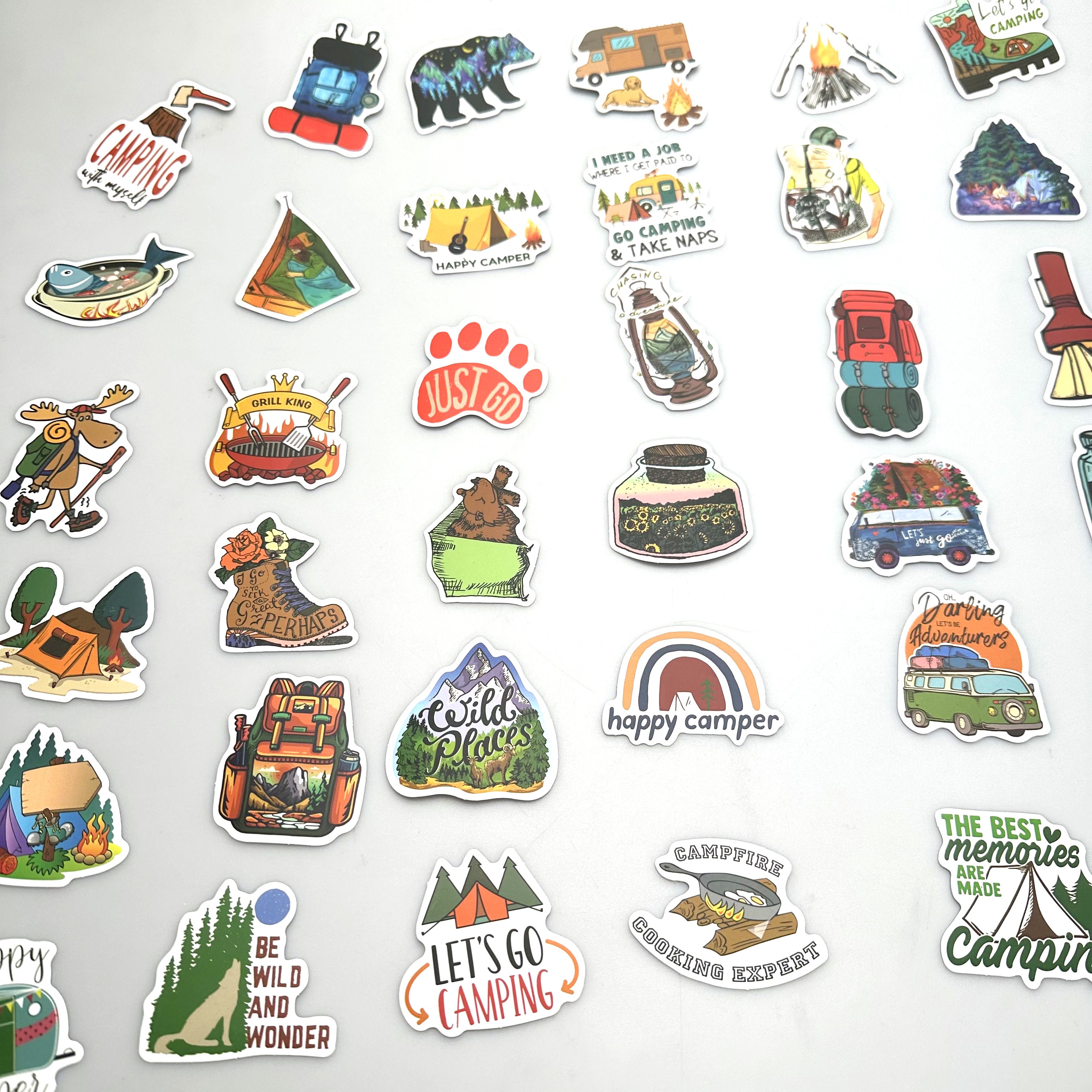 New Style Printed Waterproof Die Cut Adhesive Vinyl PVC Sticker pack logo aesthetic vinyl stickers cute cartoon flash sticker