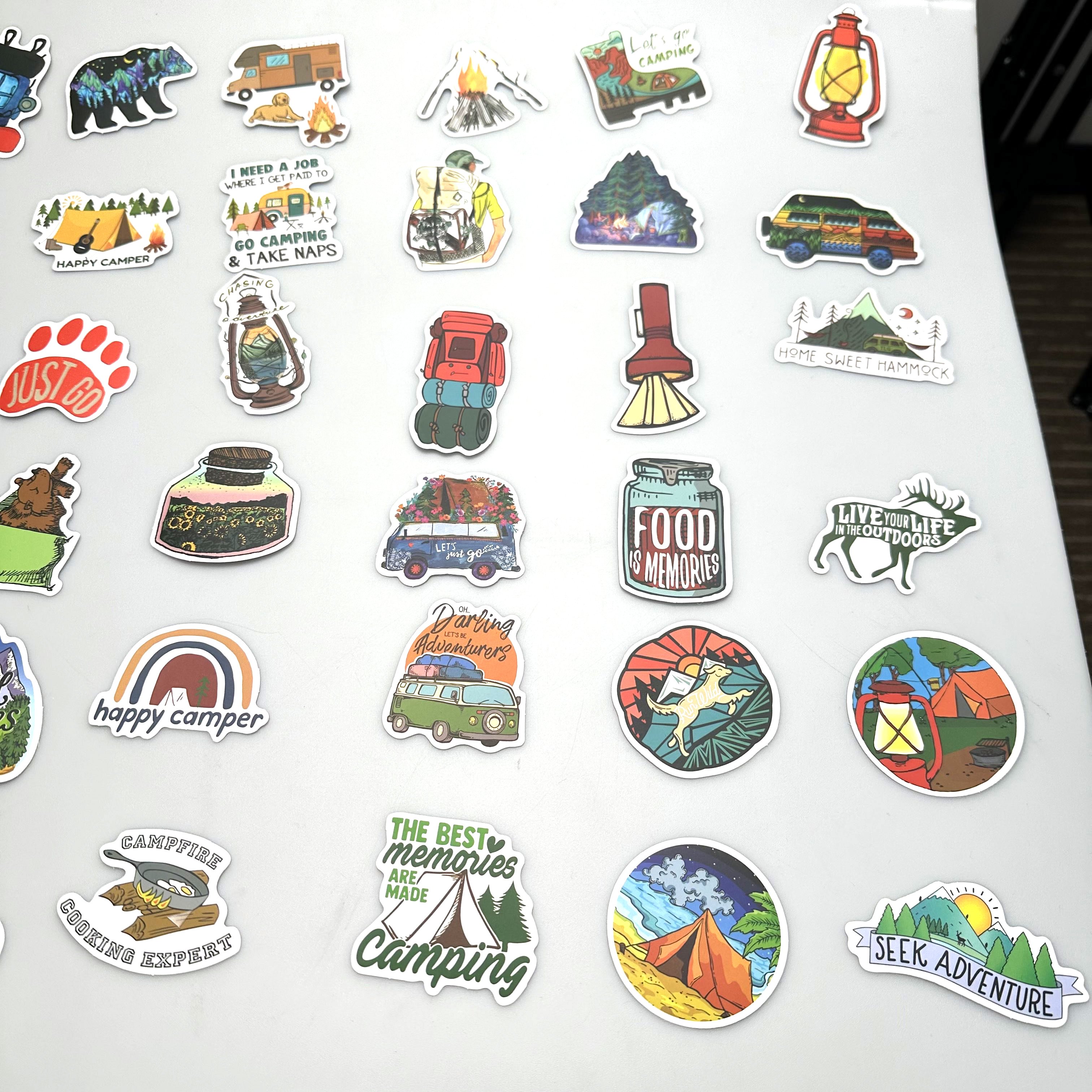 New Style Printed Waterproof Die Cut Adhesive Vinyl PVC Sticker pack logo aesthetic vinyl stickers cute cartoon flash sticker