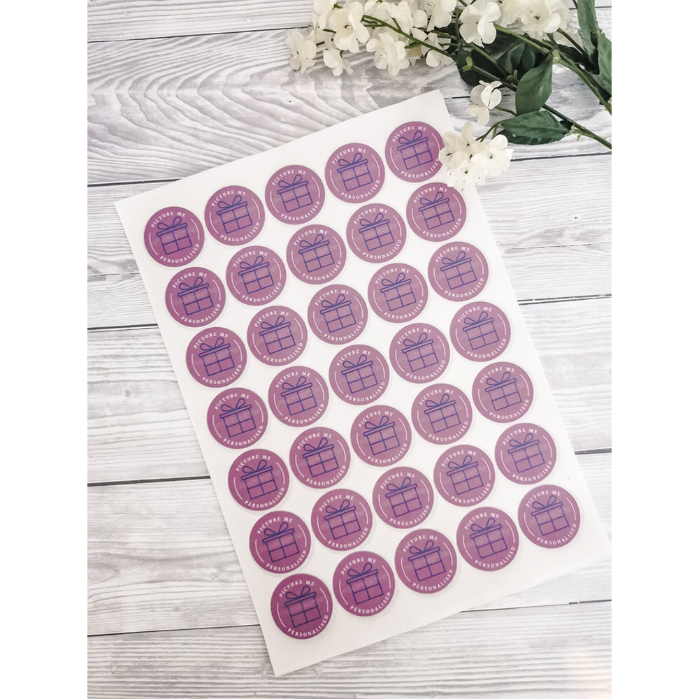 Sticker Sheet OEM ODM New Styles Self-Adhesive Decorative Round Printing Kiss Cut Decorative Sticker Sheet