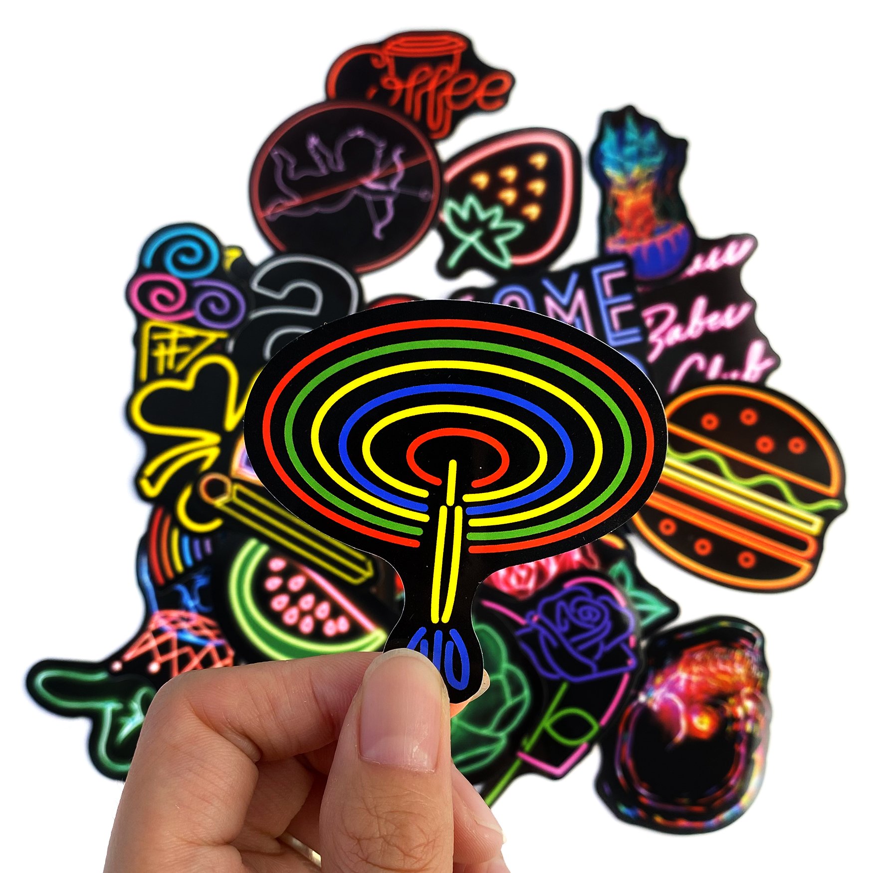 Wholesale Individual Printing Die Cut Vinyl Stickers Custom Adhesive Waterproof PVC Company Brand Logo Labels Cartoon Stickers