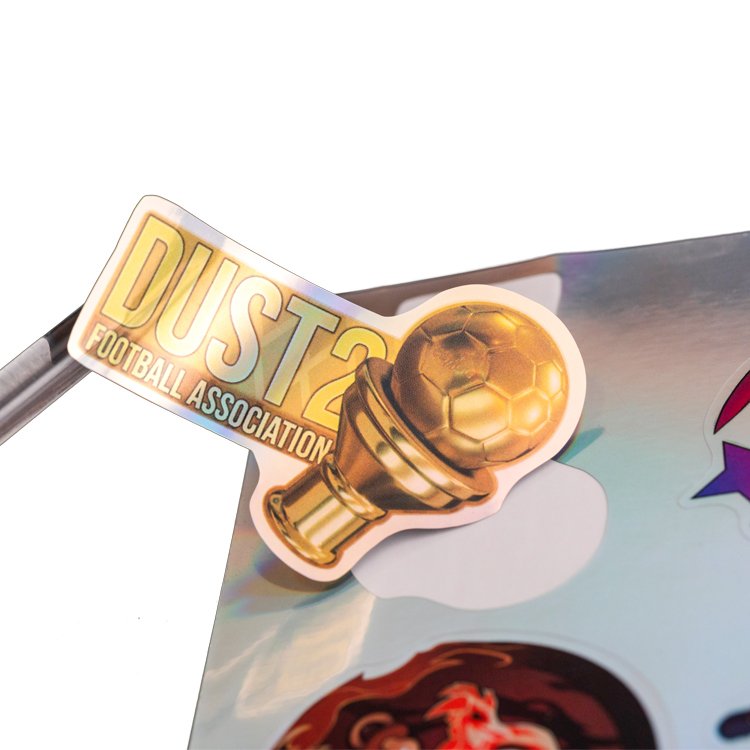 Custom PVC Waterproof Cartoon Hologram Stickers Sheet Printing Manufacturer Decorative Label Stickers For Child Toy