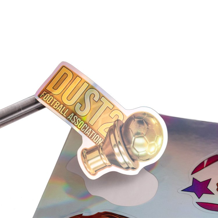 Custom PVC Waterproof Cartoon Hologram Stickers Sheet Printing Manufacturer Decorative Label Stickers For Child Toy