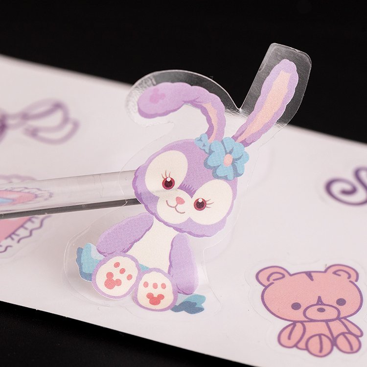 Custom PVC Waterproof Cartoon Hologram Stickers Sheet Printing Manufacturer Decorative Label Stickers For Child Toy