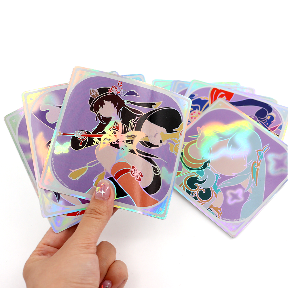 Custom Anime Comic Printing Die Cut Vinyl Stickers Customized Waterproof Cartoon Stickers Manufacturers