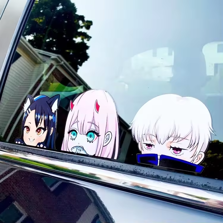 UV Proof Car Windshield Anime Transfer Sticker Vinyl Custom Car Decal Stickers