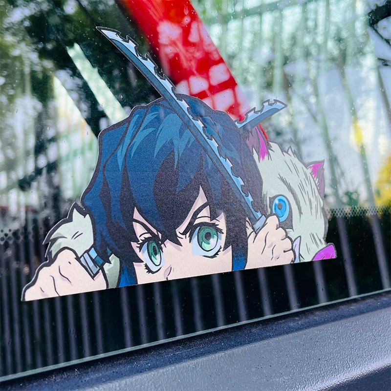 UV Proof Car Windshield Anime Transfer Sticker Vinyl Custom Car Decal Stickers