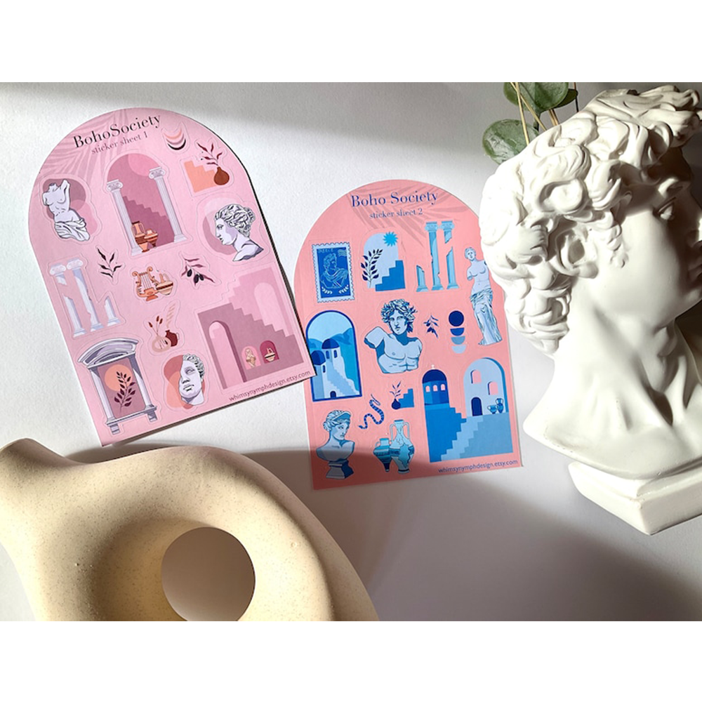 Cartoons Sticker Removable Custom Printing Anime Funny Character Animal Cartoons Sticker Sheets