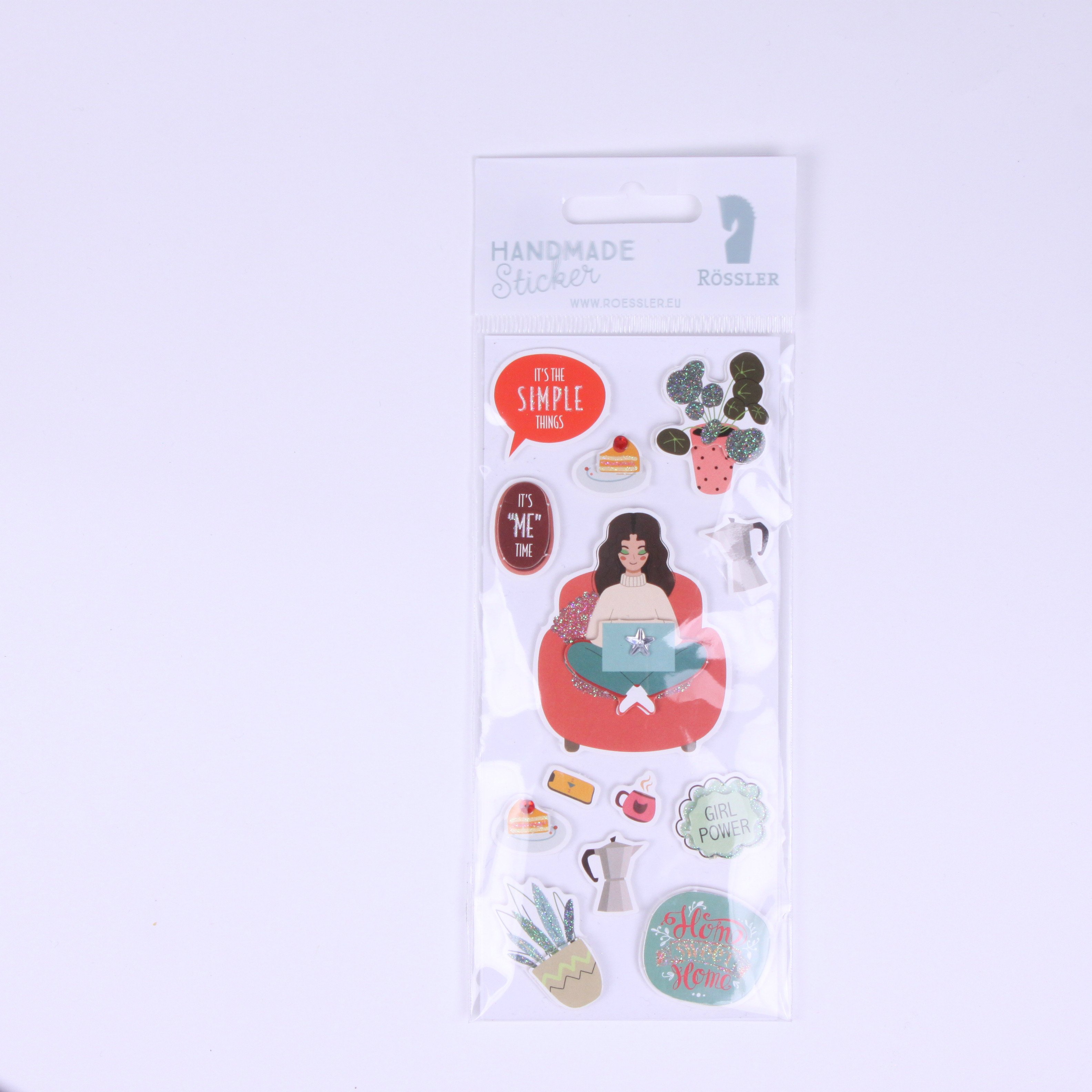 Cute DIY Cartoon Adhesive 3d Paper Stickers for Laptop Planners Scrapbook Cups Diary Notebooks Album