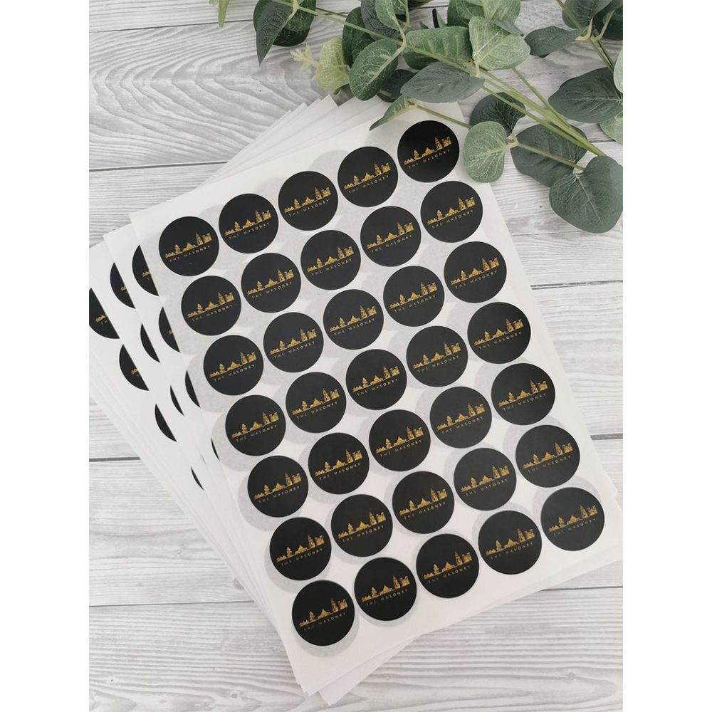 Sticker Sheet Low Price Custom Printing Adhesive Best Wishes Phrase Scrapbooking Decorative Sticker Sheet
