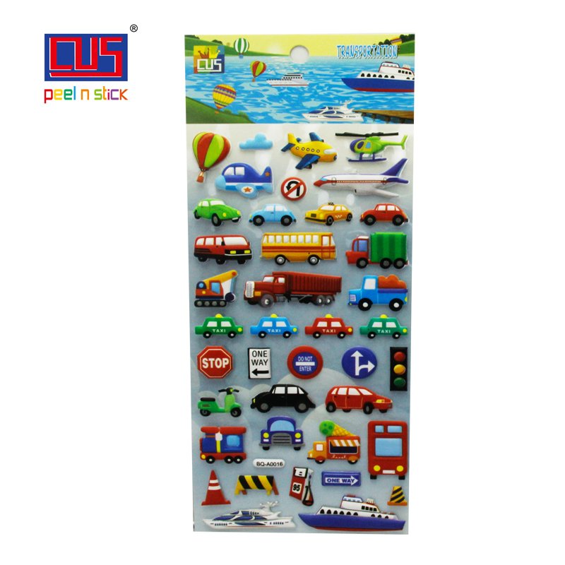 Promotional Gifts children diy cute cartoon 3d foam stickers