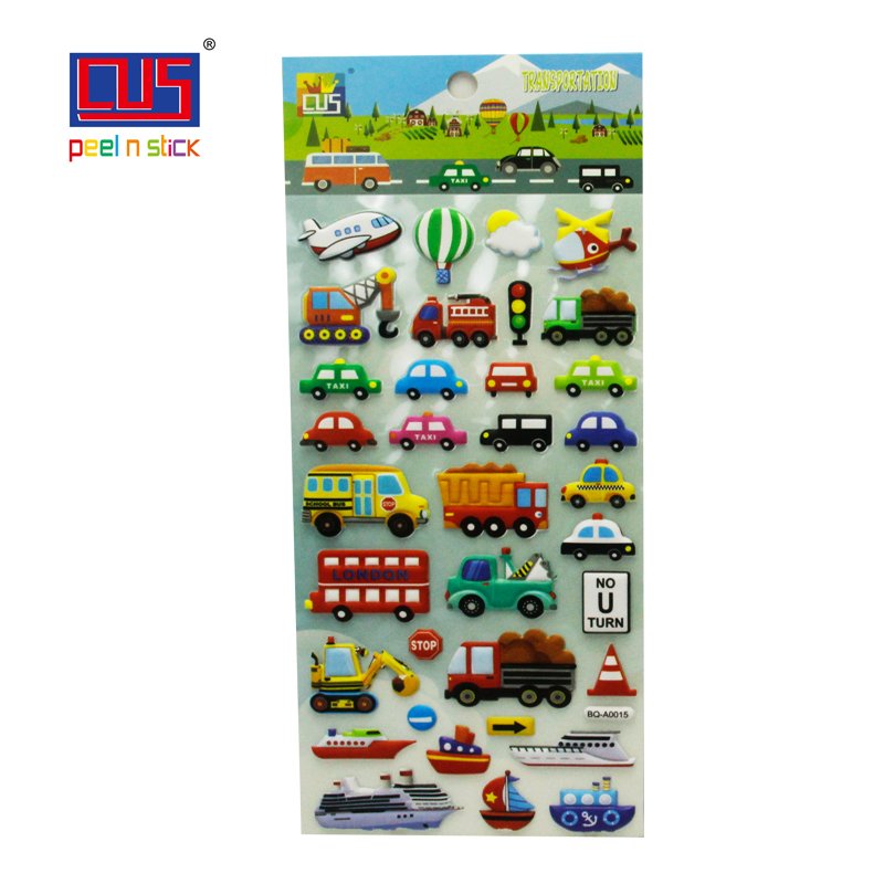 Promotional Gifts children diy cute cartoon 3d foam stickers