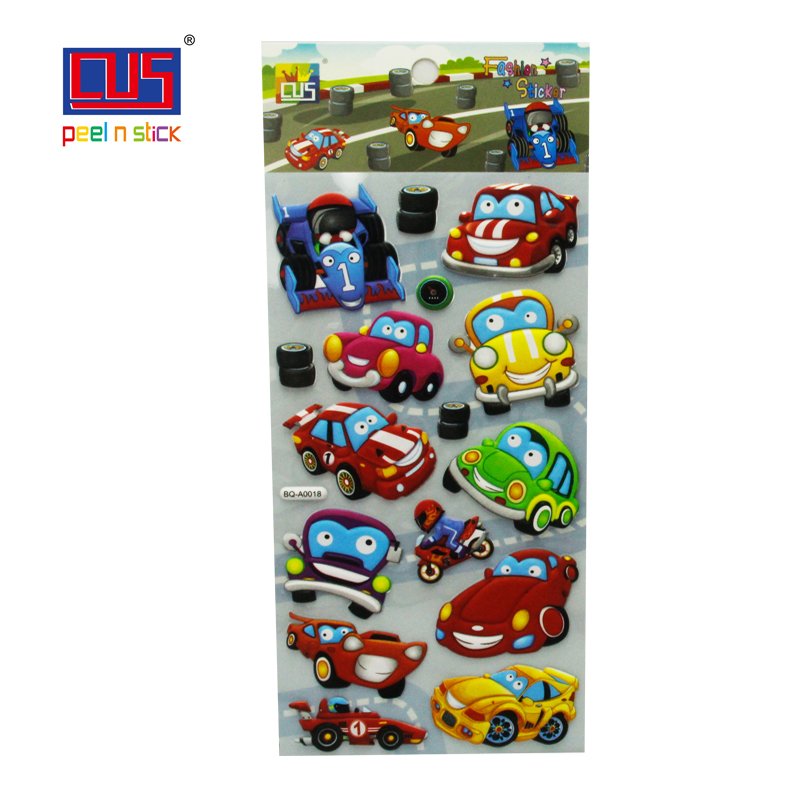 Promotional Gifts children diy cute cartoon 3d foam stickers
