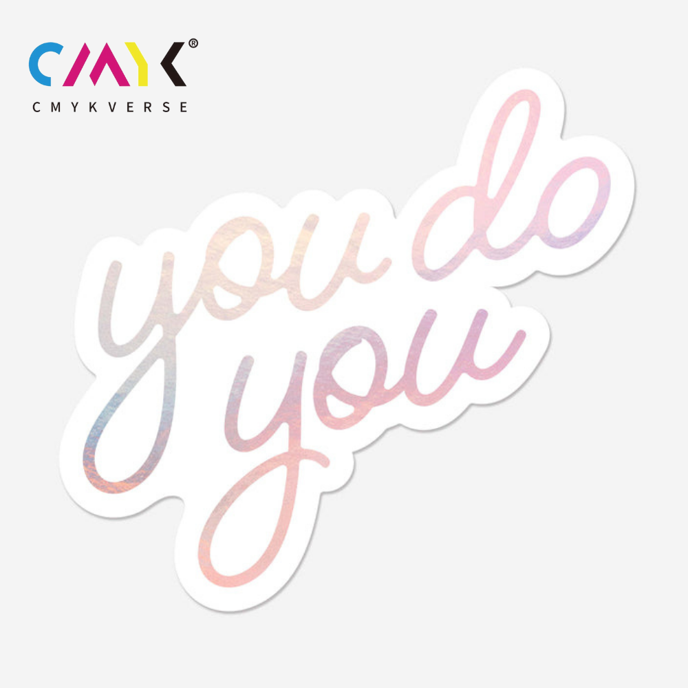 Custom Design Personalized Logo Self Adhesive Waterproof PVC Vinyl Cartoon Die Cut Irregular Figure Sticker