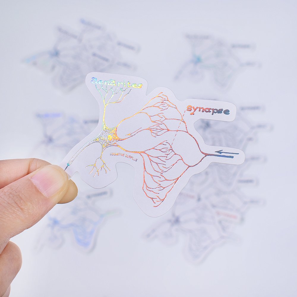 Eco-friendly Die Cut Sticker Custom Matte Glossy Logo Waterproof Custom Cartoon Stickers