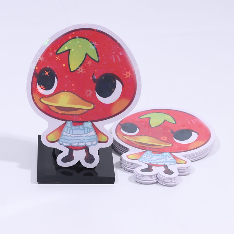Vigreat Wholesale Adhesive Custom Cartoon Die Cut Vinyl Stickers Waterproof Kawaii Sticker
