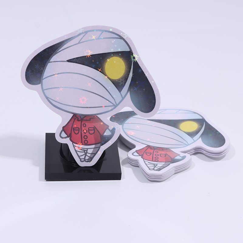 Vigreat Wholesale Adhesive Custom Cartoon Die Cut Vinyl Stickers Waterproof Kawaii Sticker