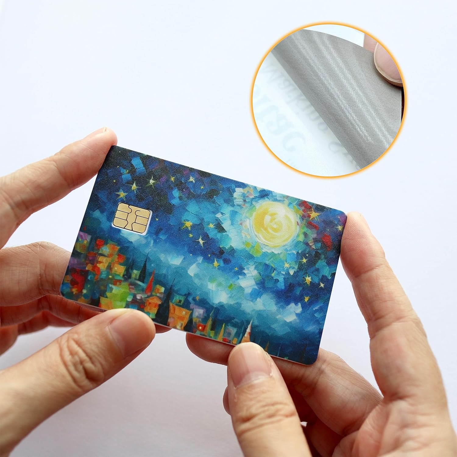 Low MOQ Hot Sale Free Design Card Skin Sticker for Debit Card Bank Sticker