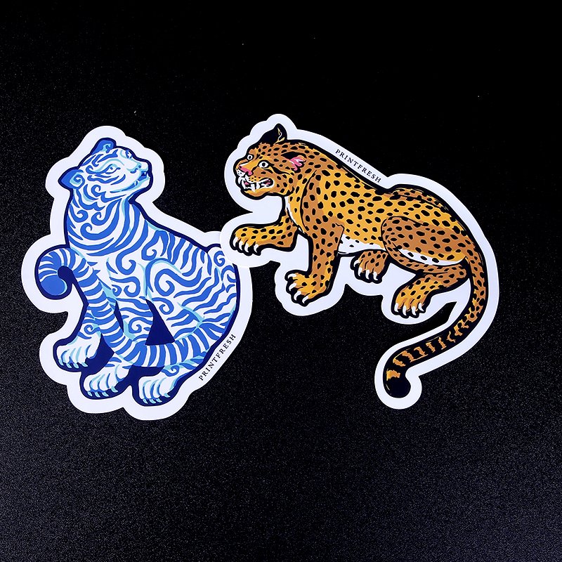 Customized full-cut stickers, cartoons, heterosexual self-adhesives, full-wear logos, handbooks, suitcases, pvc stickers,custom