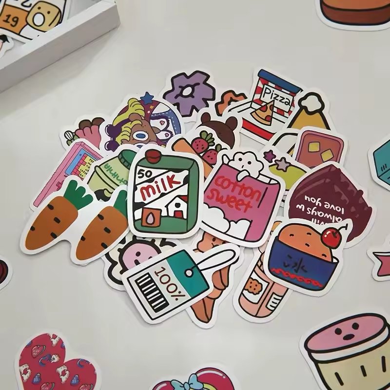 Factory Price Colorful Printing Wholesale Custom Design Decor Promotional Gift Cartoon Sticker